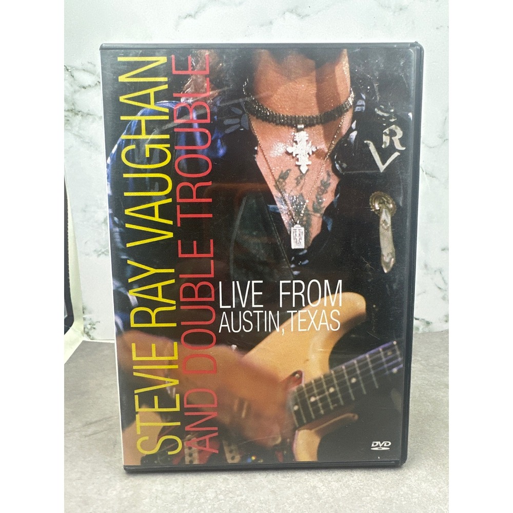 Stevie Ray Vaughan and Double Trouble Live From Austin Texas DVD 1995 EVD 50130